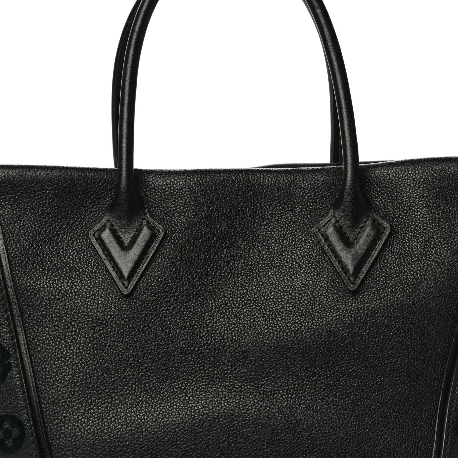 Louis Vuitton Veau Cachemire Tote W PM Black 6 of 18