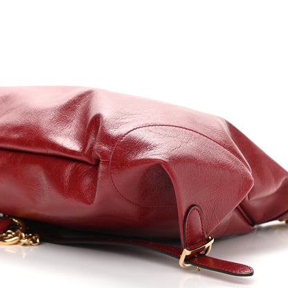 Gucci Calfskin Zumi Backpack Burgundy 9 of 9