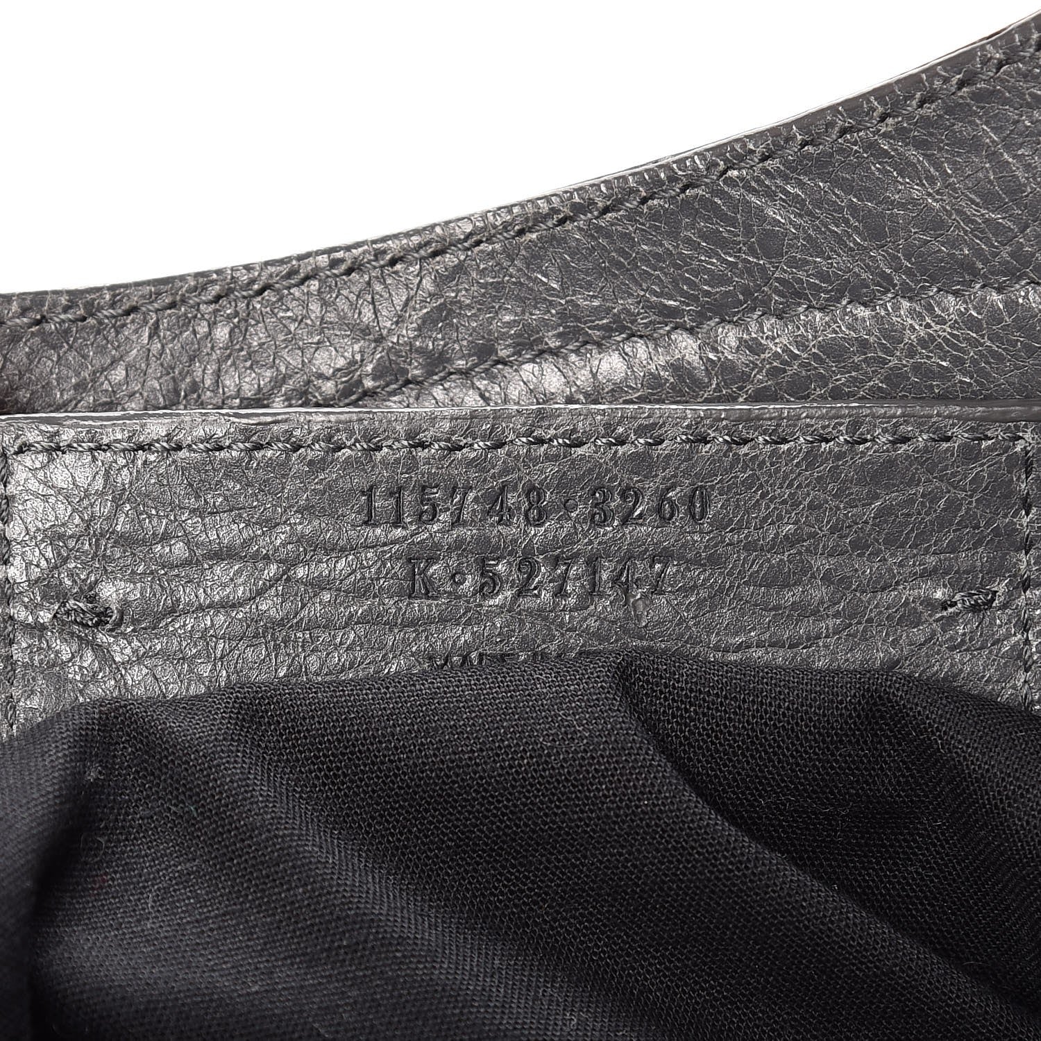 Balenciaga Agneau Classic Hardware City Gris Tarmac 8 of 10