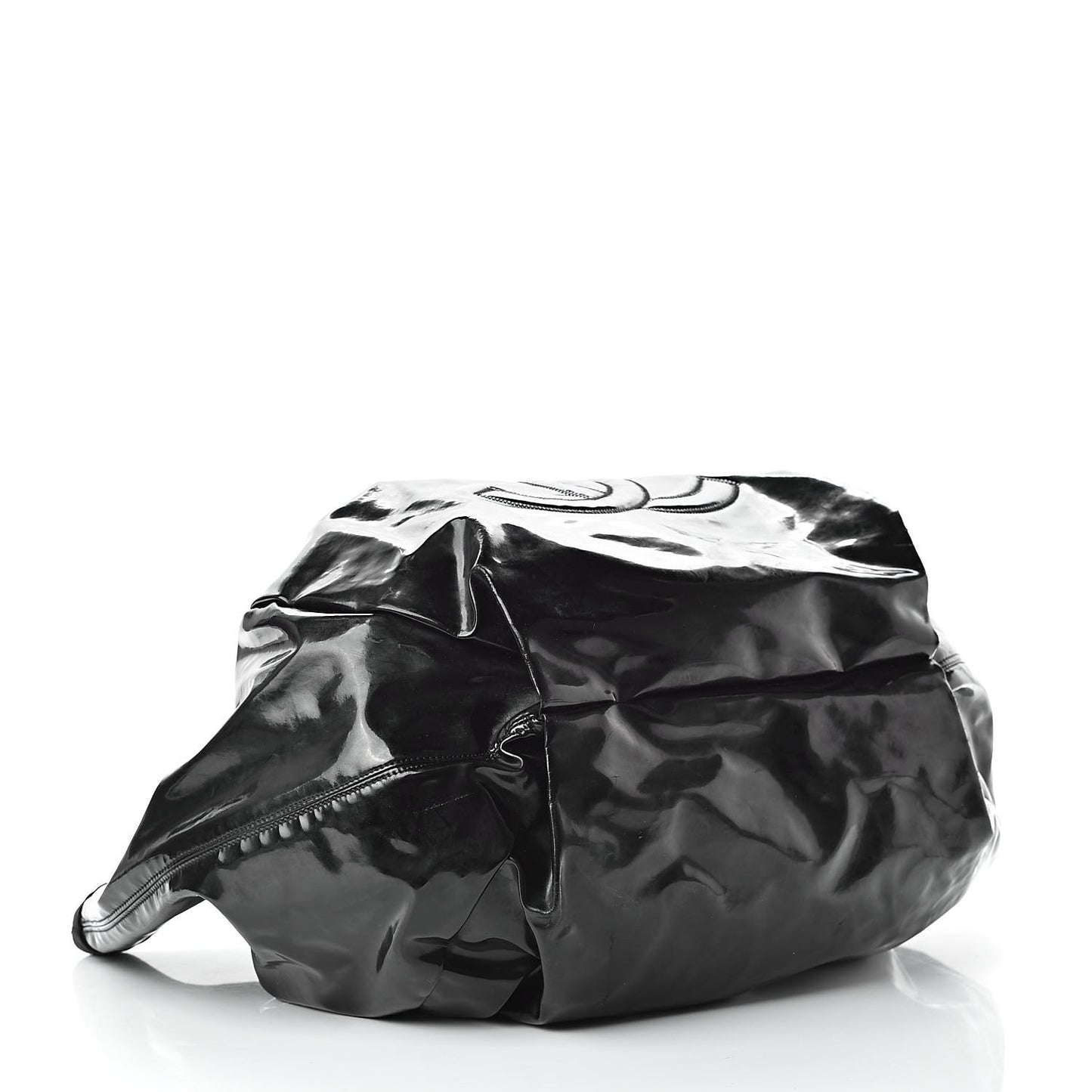 Vinyl Large Stretch Spirit Cabas Black