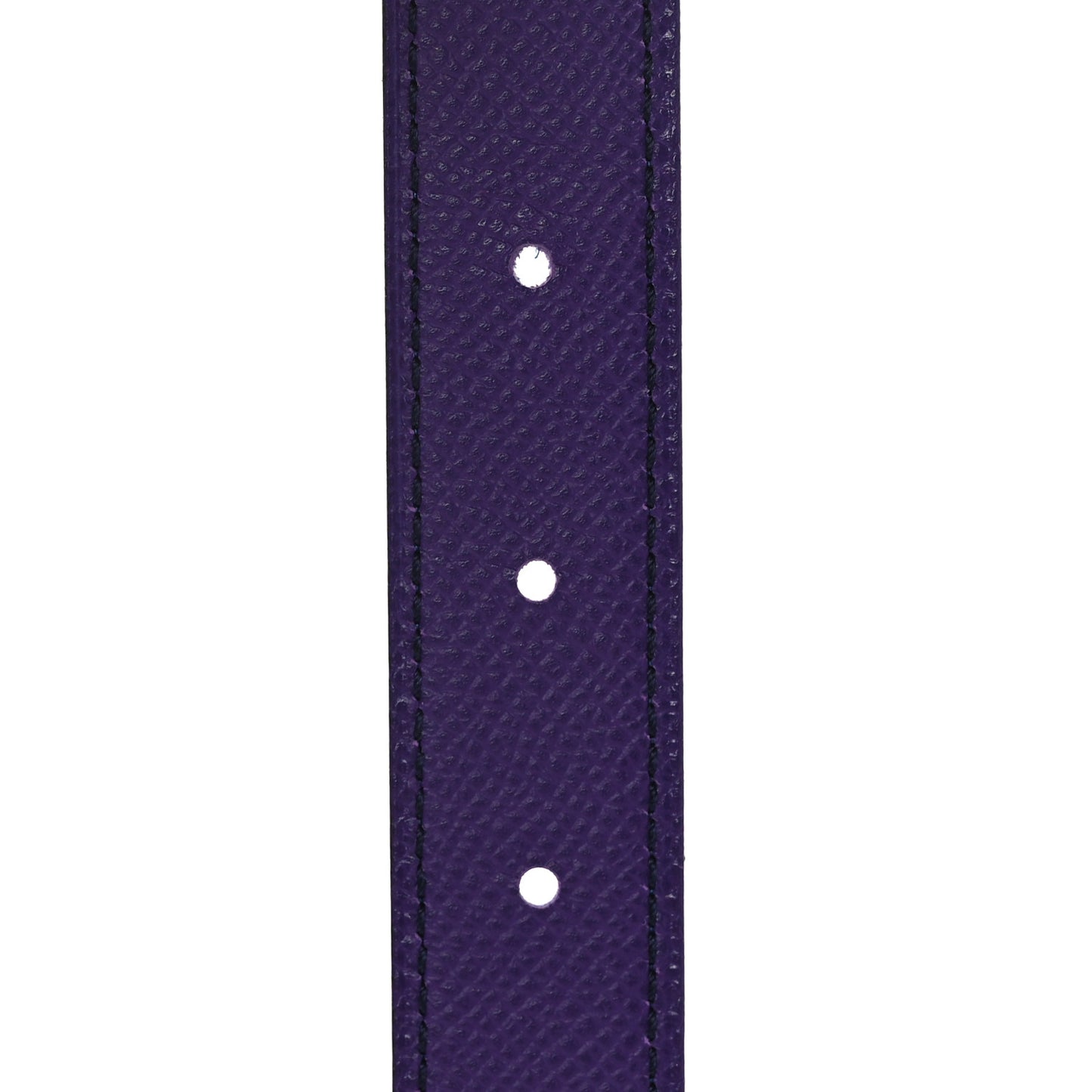 Epsom Swift 24mm Mini Constance H Belt 70 Crocus Bleu Hydra