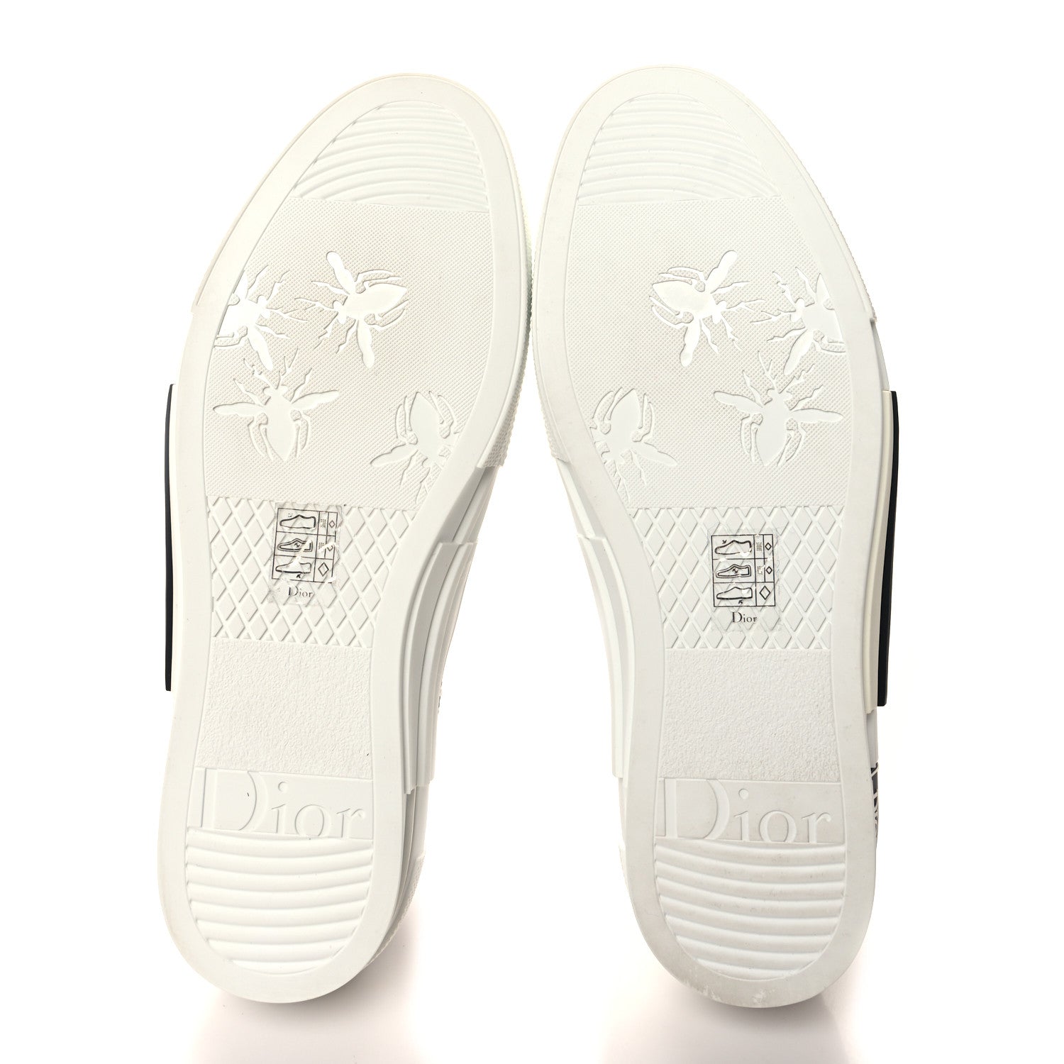 Christian Dior Technical Canvas Mesh Oblique Printed Mens B23 Low Top Sneakers 42 Black White 5 of 9