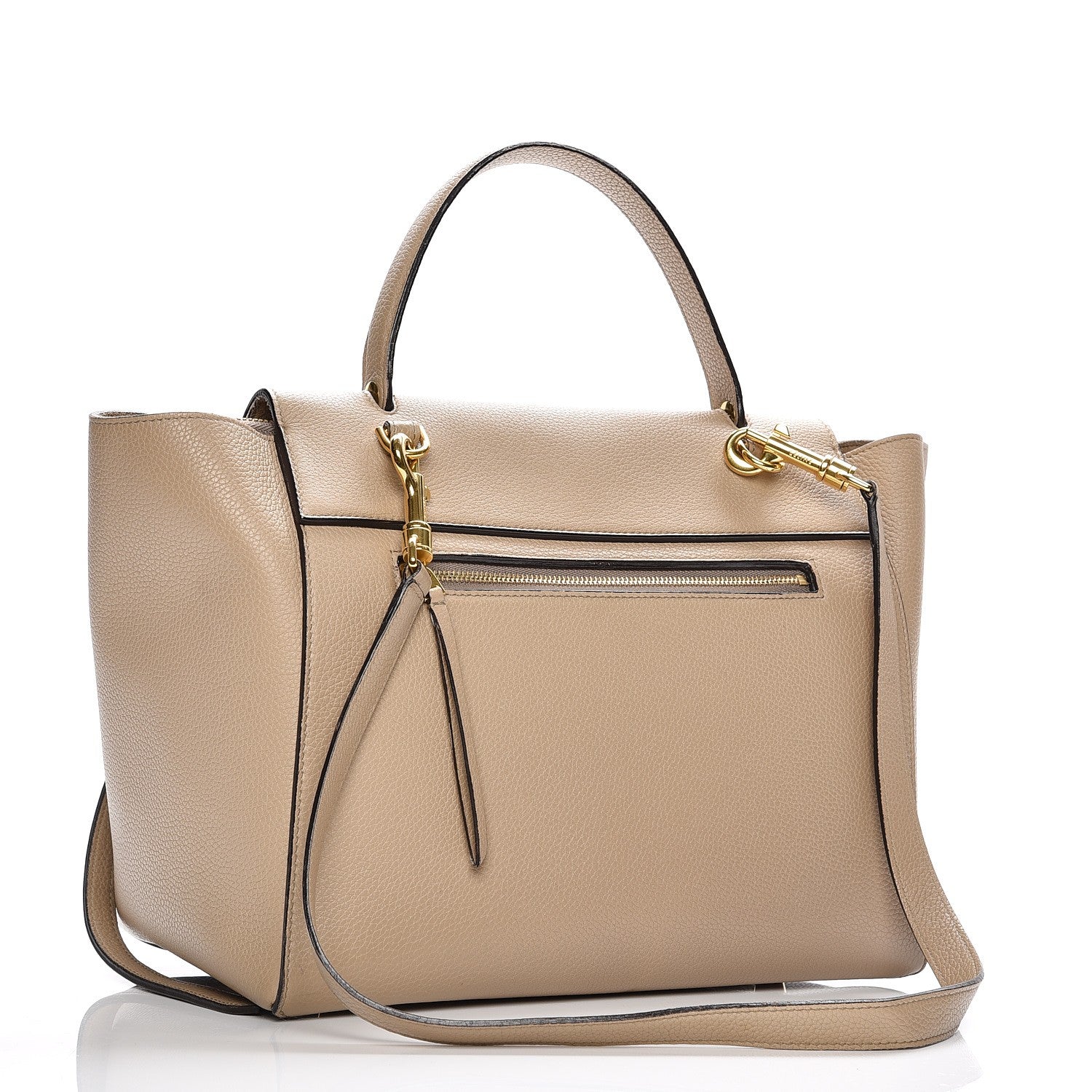 Celine Grained Calfskin Mini Belt Bag Dune 5 of 12