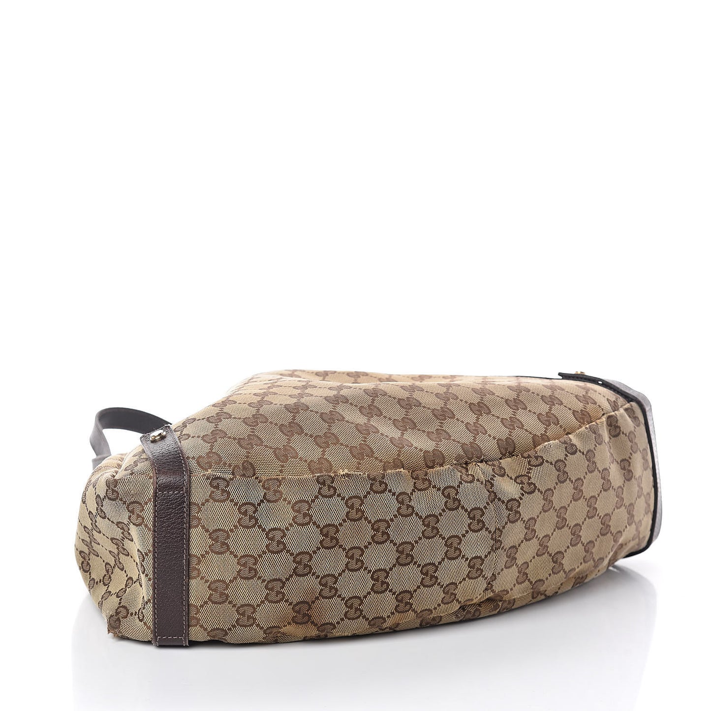 Monogram Medium Abbey Shoulder Bag Dark Brown