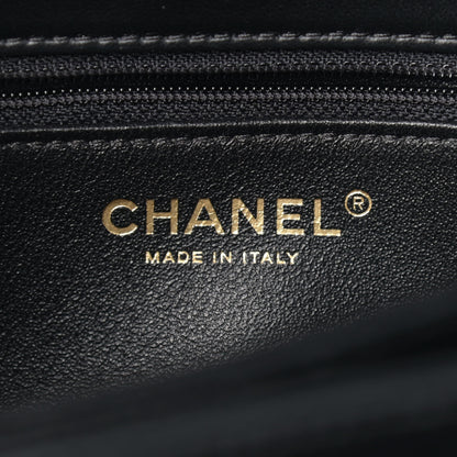 Chanel Lambskin Quilted Medium Trendy CC Flap Dual Handle Bag Black 6 of 16