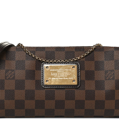 Louis Vuitton Damier Ebene Eva Clutch 7 of 9