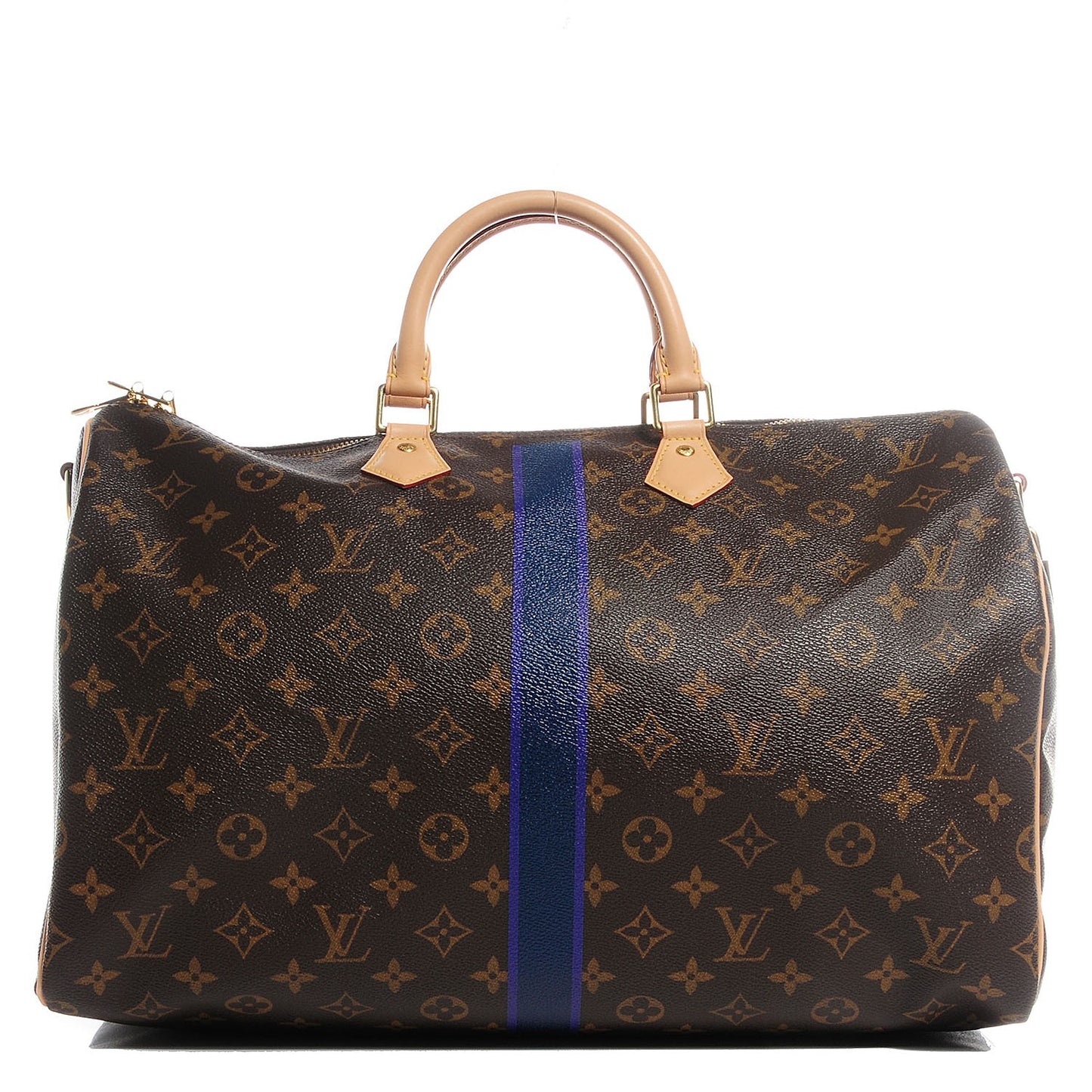 Monogram My LV Heritage Speedy Bandouliere 40 Violet Blue Marine