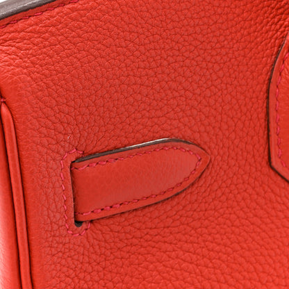 Hermes Togo Birkin 30 Rouge Tomate 14 of 20