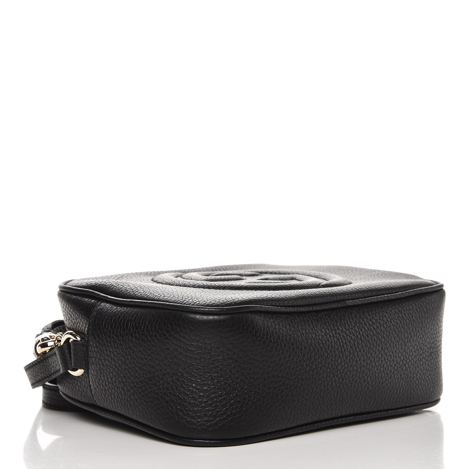 Gucci Pebbled Calfskin Small Soho Disco Bag Black 4 of 7