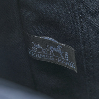 Hermes Canvas Fourre Tout MM Navy 5 of 7