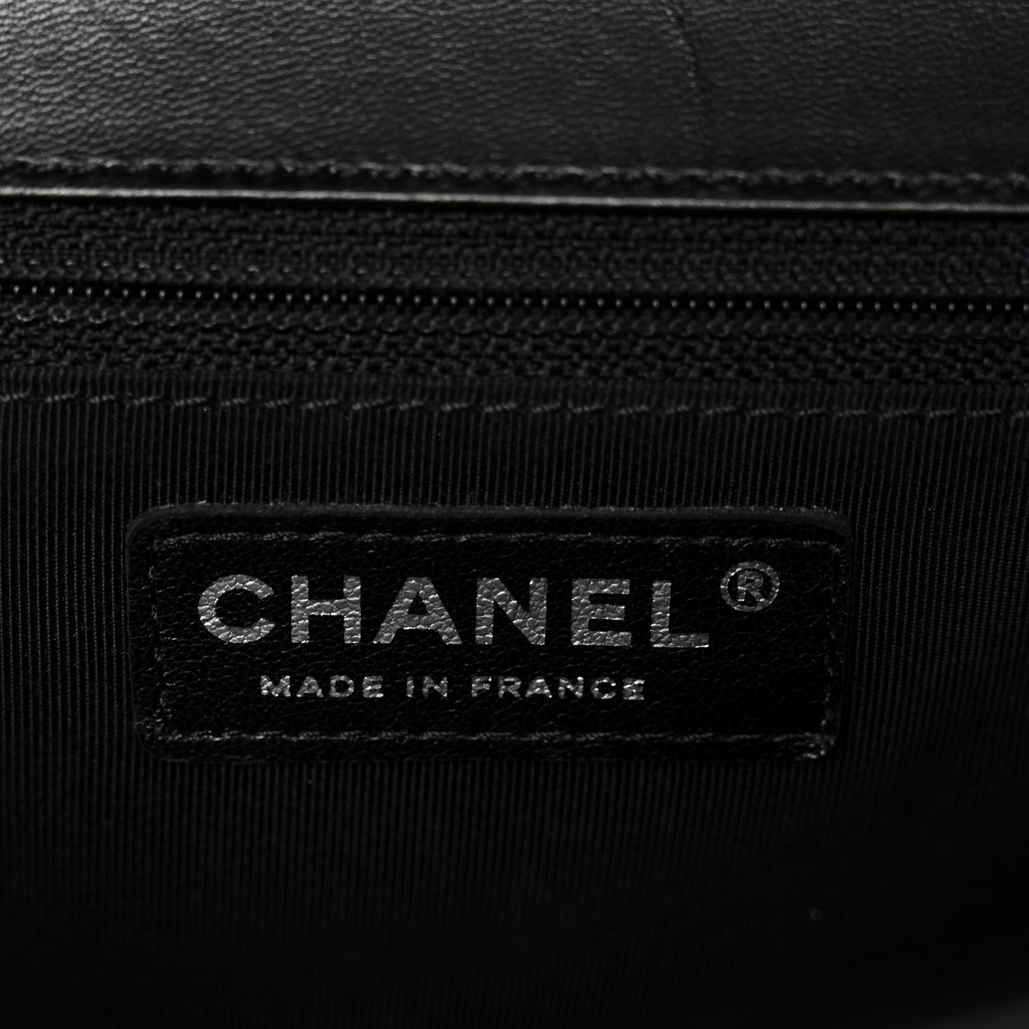 Lambskin Quilted New Medium Boy Flap Black