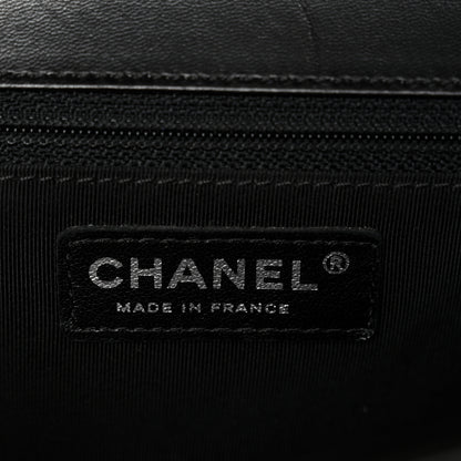 Chanel Lambskin Quilted New Medium Boy Flap Black 6 of 12