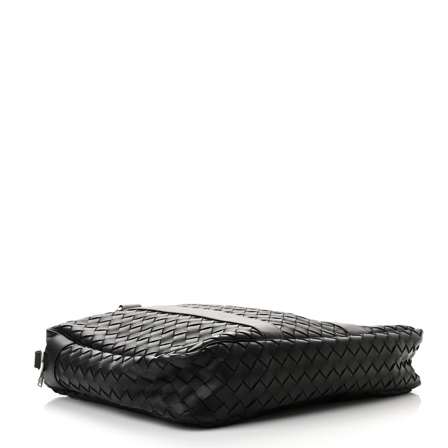 Nappa Intrecciato Large Briefcase Black