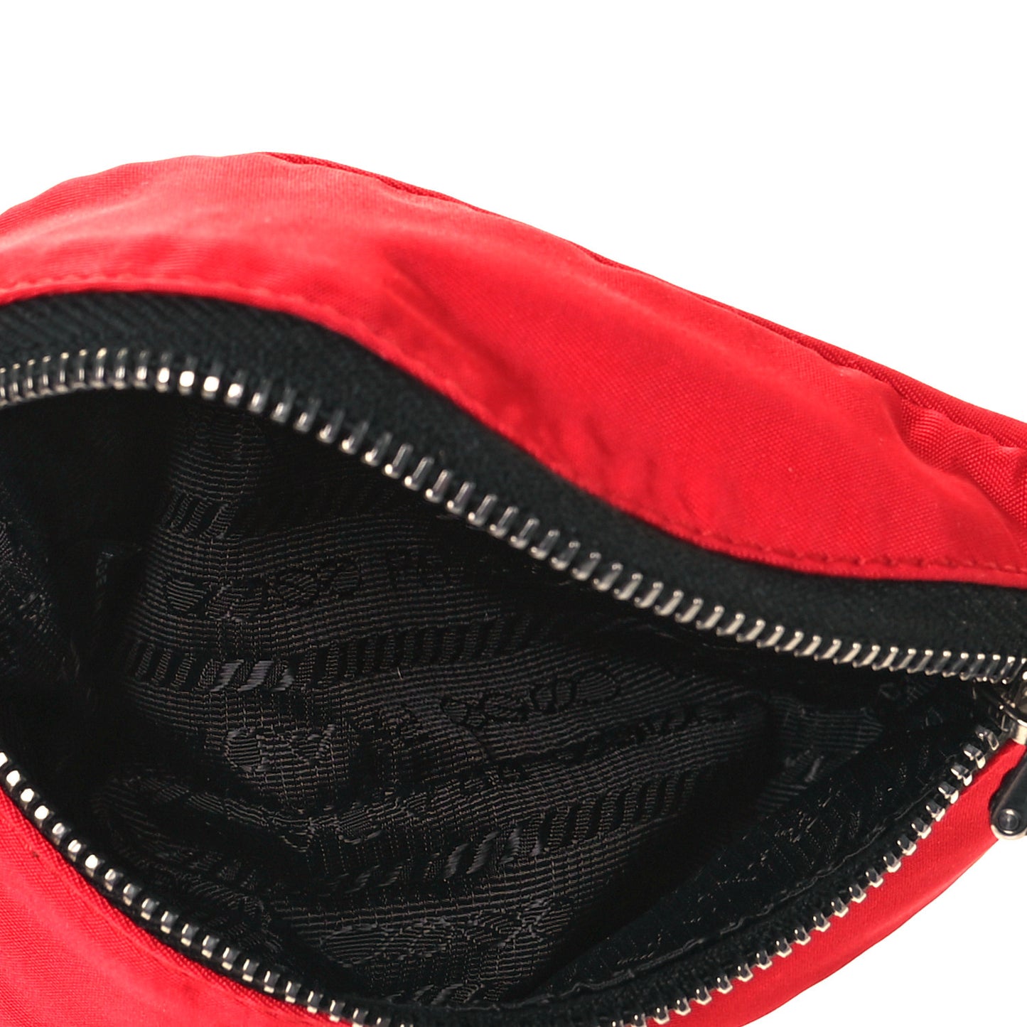 Tessuto Nylon Wrist Pouch Red