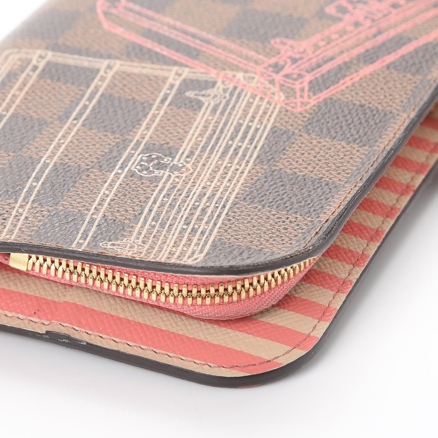 Louis Vuitton Damier Ebene 2014 Christmas Animation Insolite Wallet 19 of 22