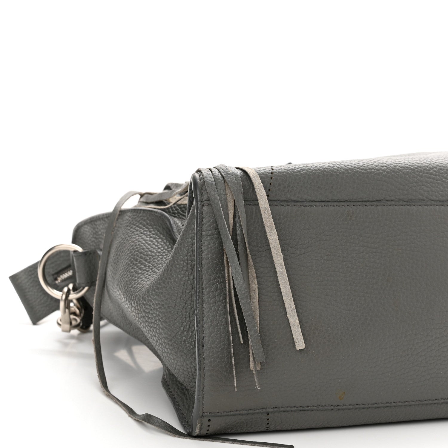Balenciaga Veau Grana Perforated Blackout Hardware City Gris Acier 9 of 14