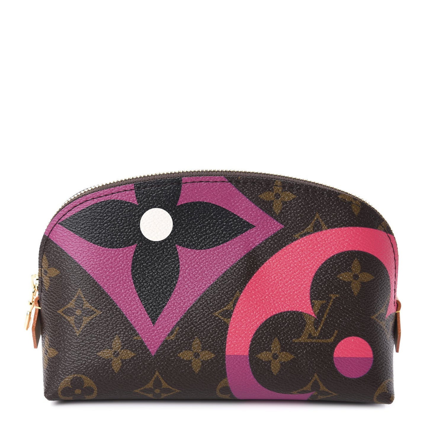 Monogram Game On Cosmetic Pouch