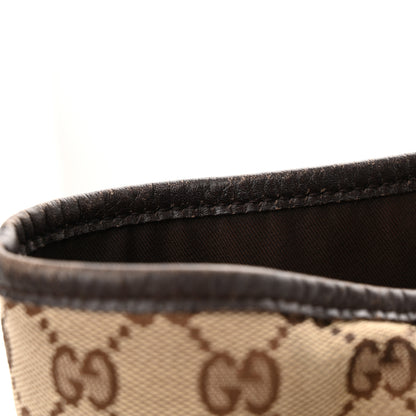 Gucci Monogram Large Jolicoeur Tote Brown 22 of 23