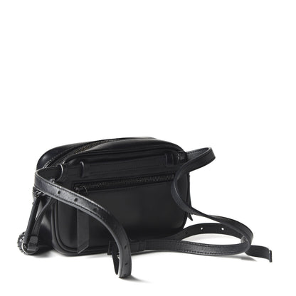Saint Laurent Calfskin Matelasse Monogram Lou Belt Bag Black 3 of 10