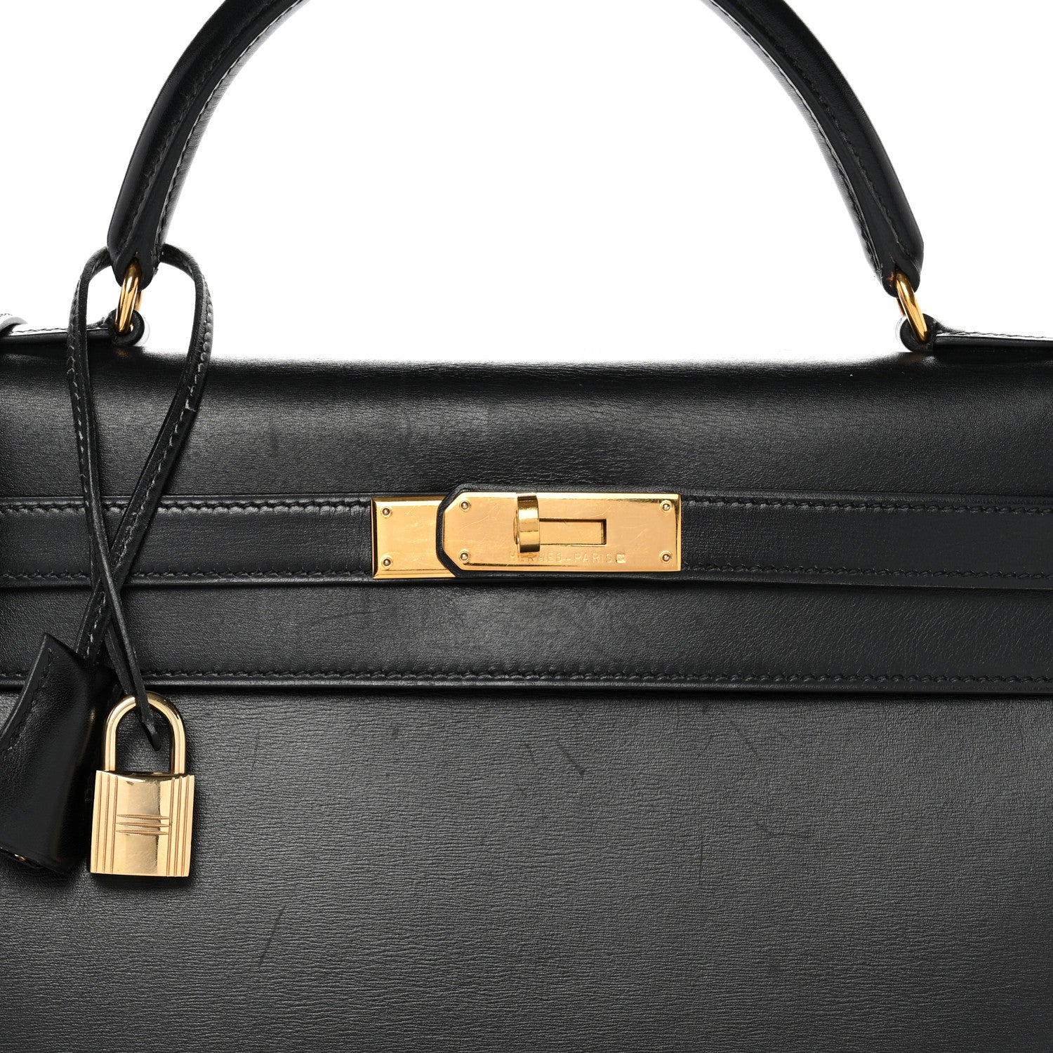 Hermes Box Kelly Sellier 32 Black 8 of 19