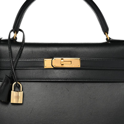 Hermes Box Kelly Sellier 32 Black 8 of 19