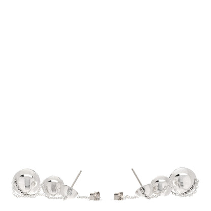 Tiffany Sterling Silver HardWear Triple Drop Earrings 3 of 5
