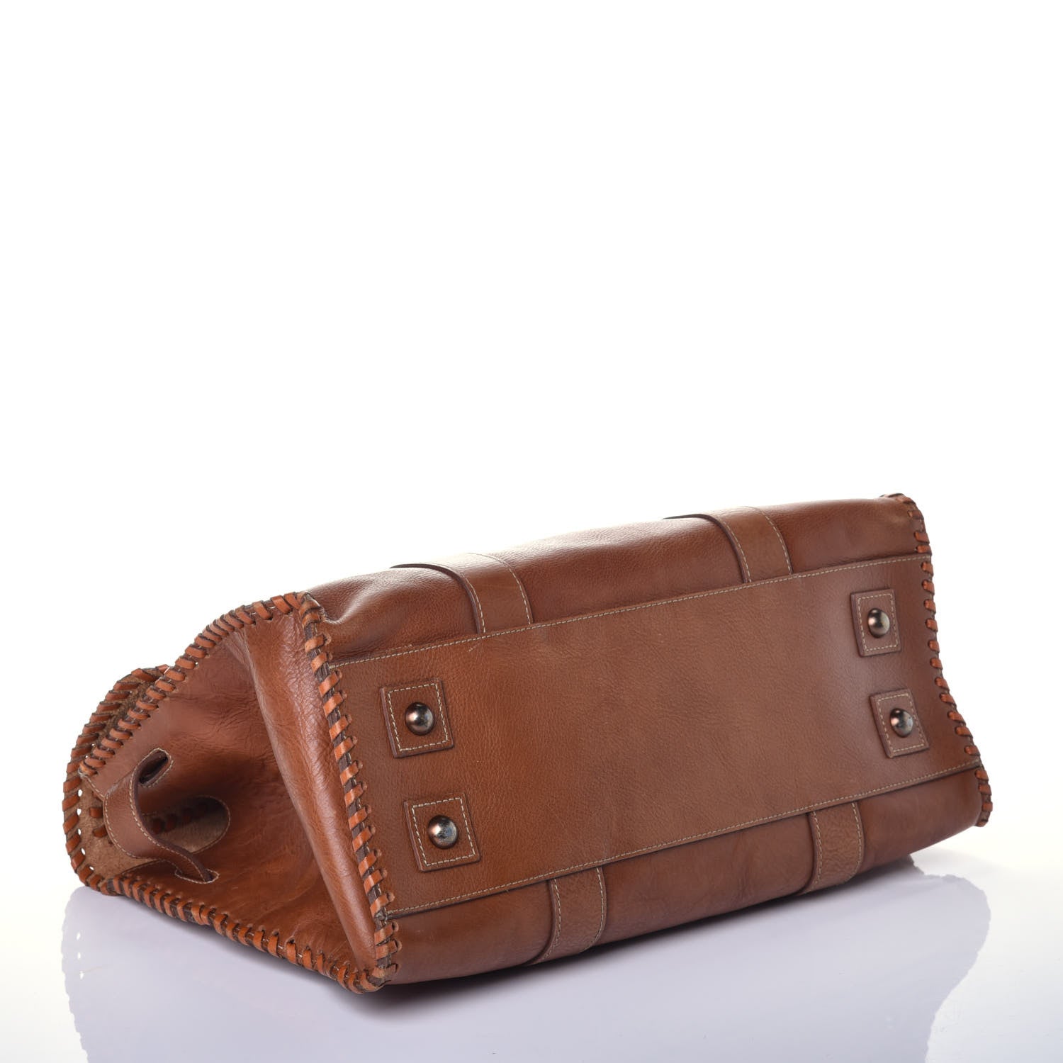 Mulberry Natural Grain Calfskin Butterfly Rio Bayswater Oak 7 of 17