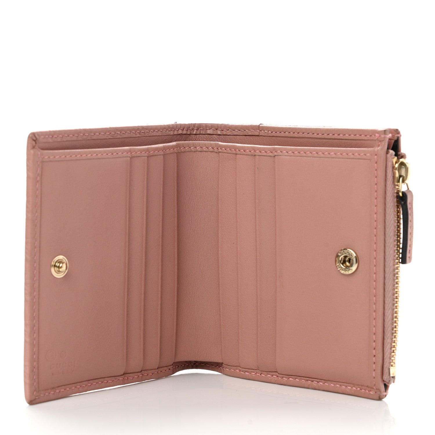 Gucci Microguccissima Bi-Fold Wallet Soft Pink 5 of 7