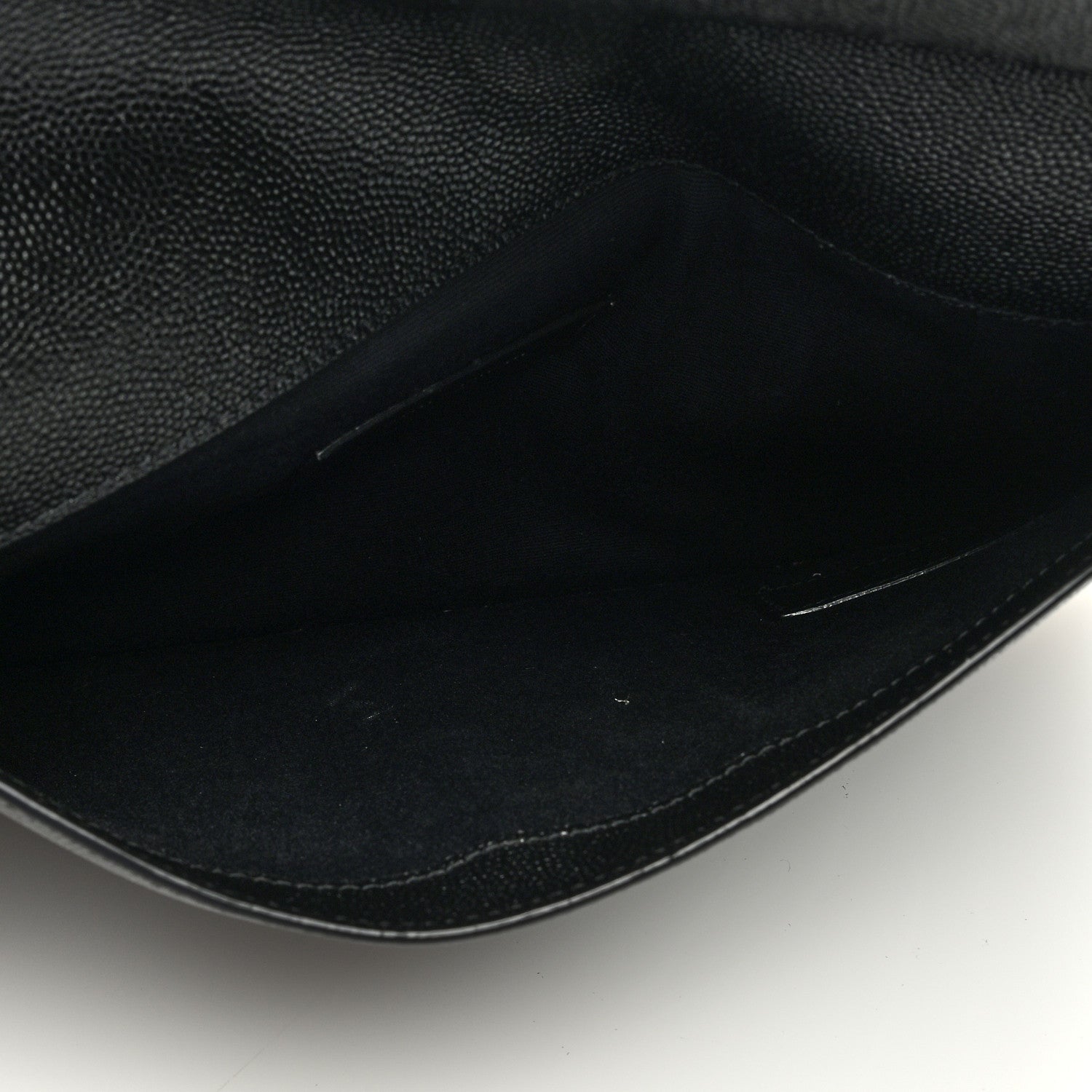 Saint Laurent SAINT LAURENT Grain De Poudre Uptown Pouch Black 5 of 7