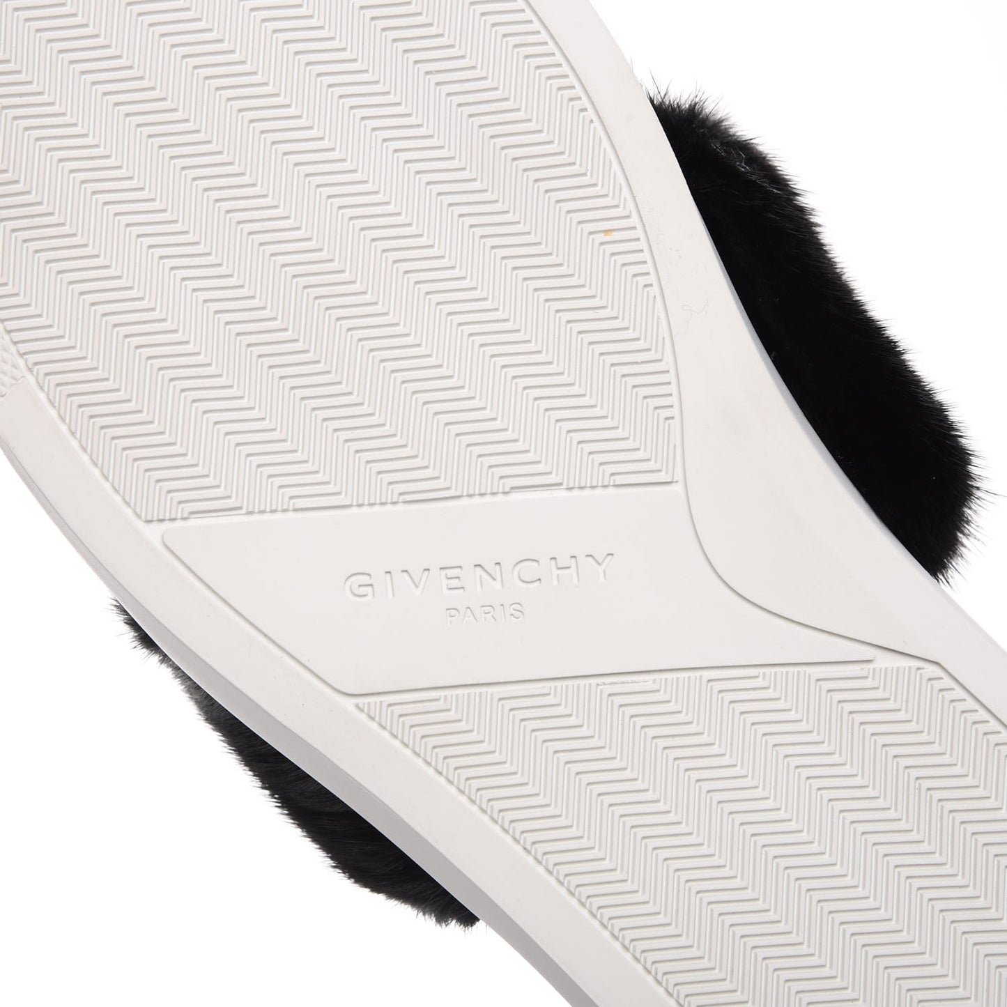 Calfskin Mink Fur Womens Urban Street Sneakers 41 White Black