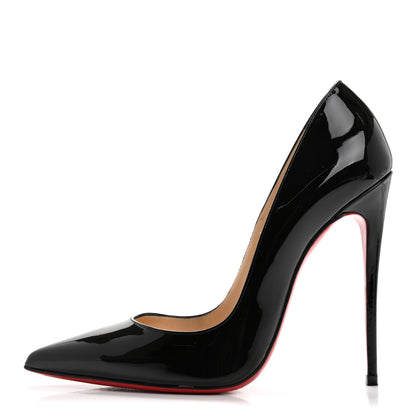 Christian Louboutin Patent So Kate 120 Pumps 38.5 Black 1 of 9