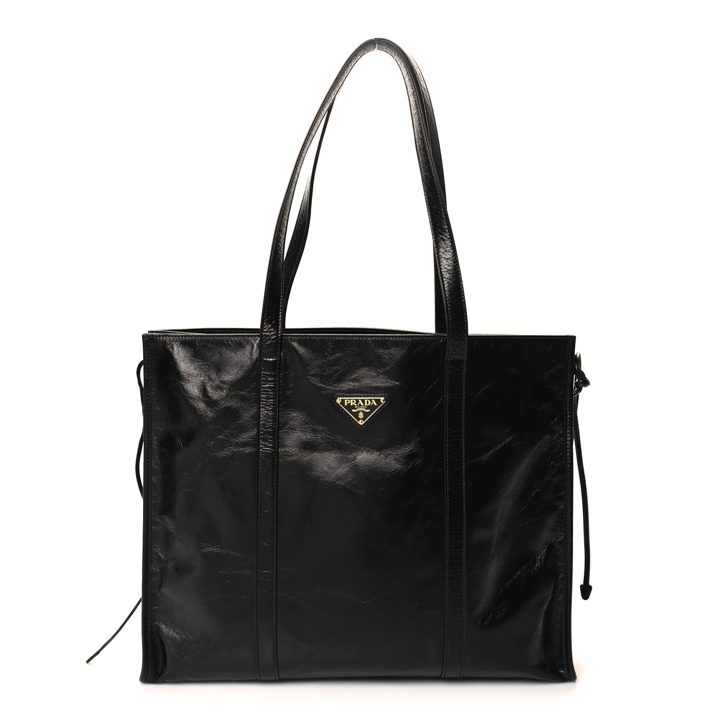 Soft Lux Large Shopping Tote Black