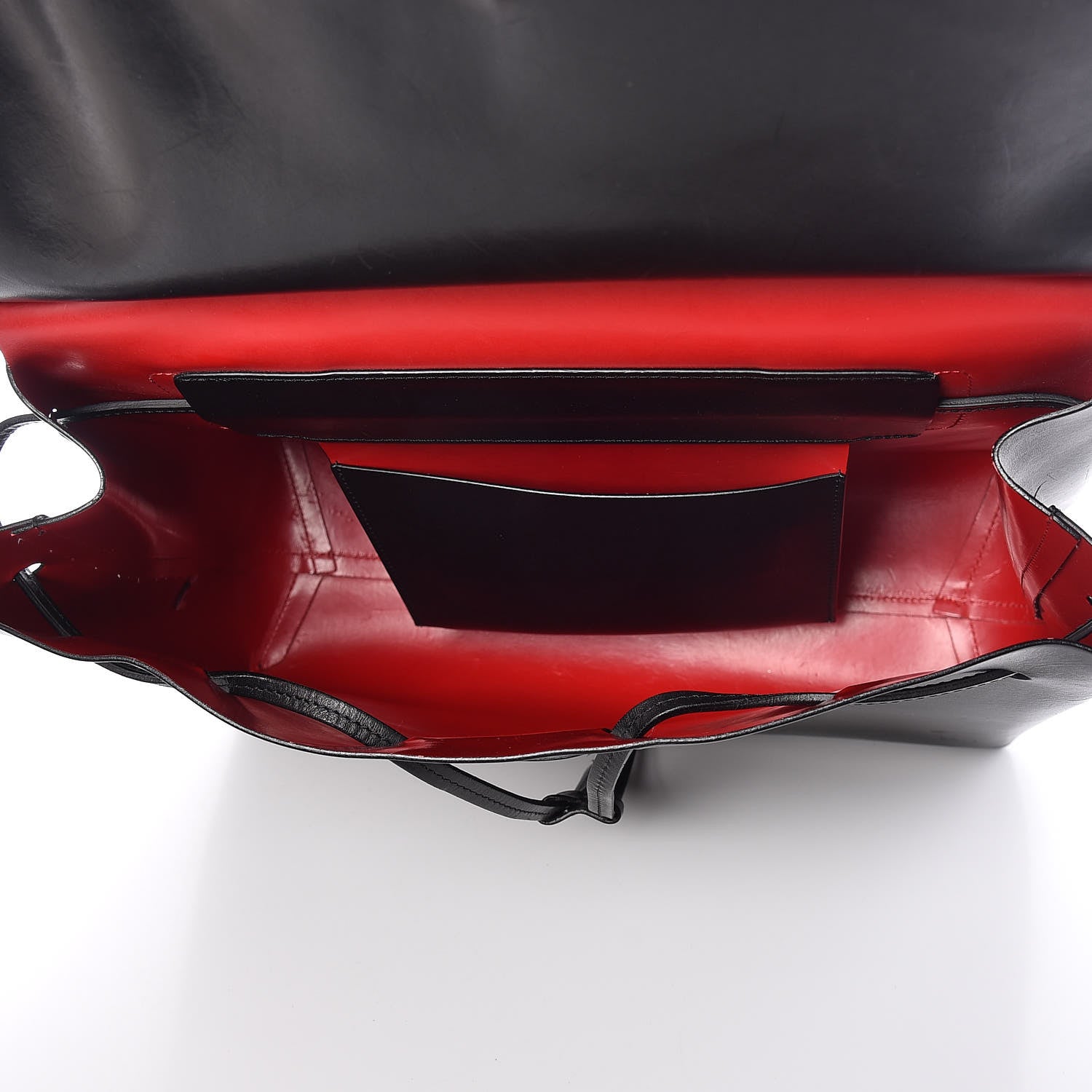 Mansur Gavriel Calfskin Lady Bag Black Flamma 5 of 14