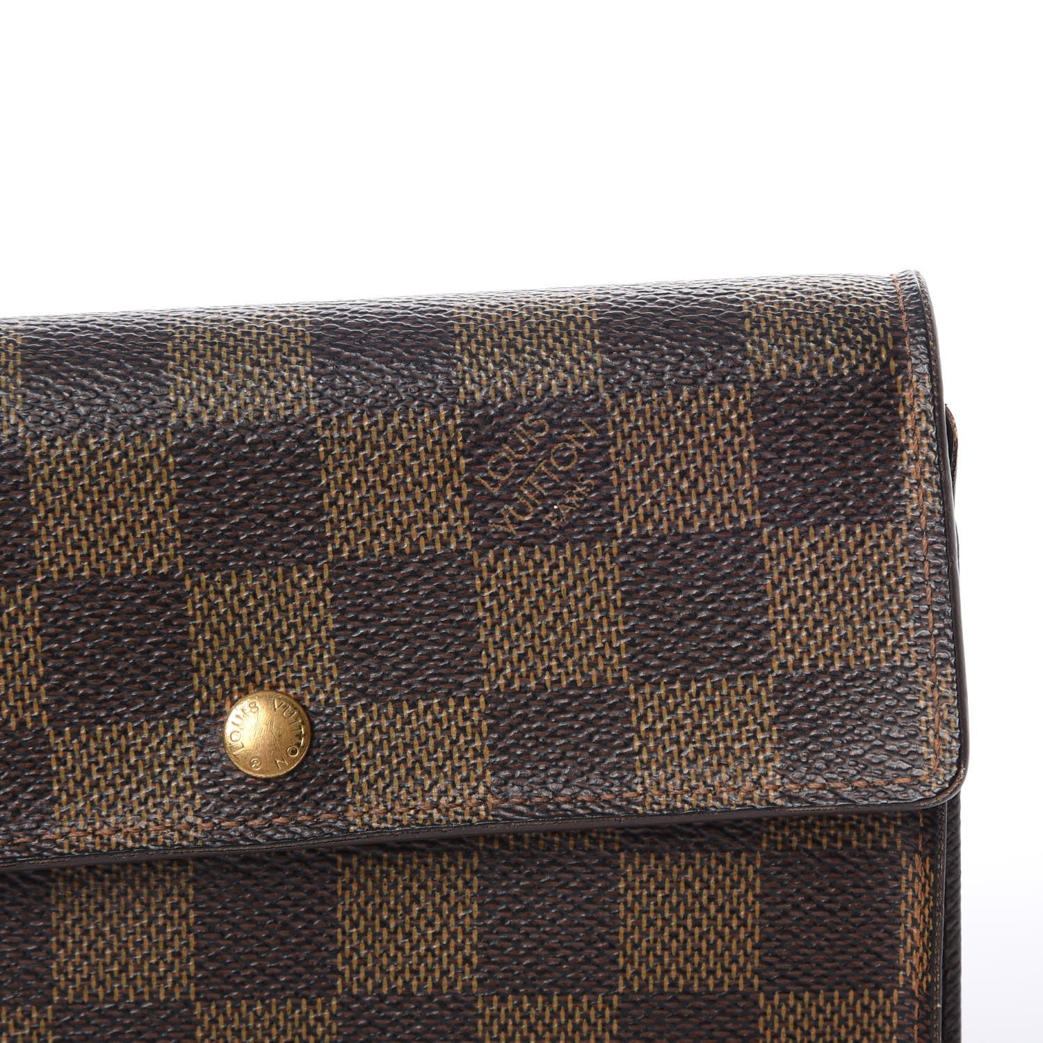 Louis Vuitton Damier Ebene Porte Tresor Etui Papier Wallet 9 of 12