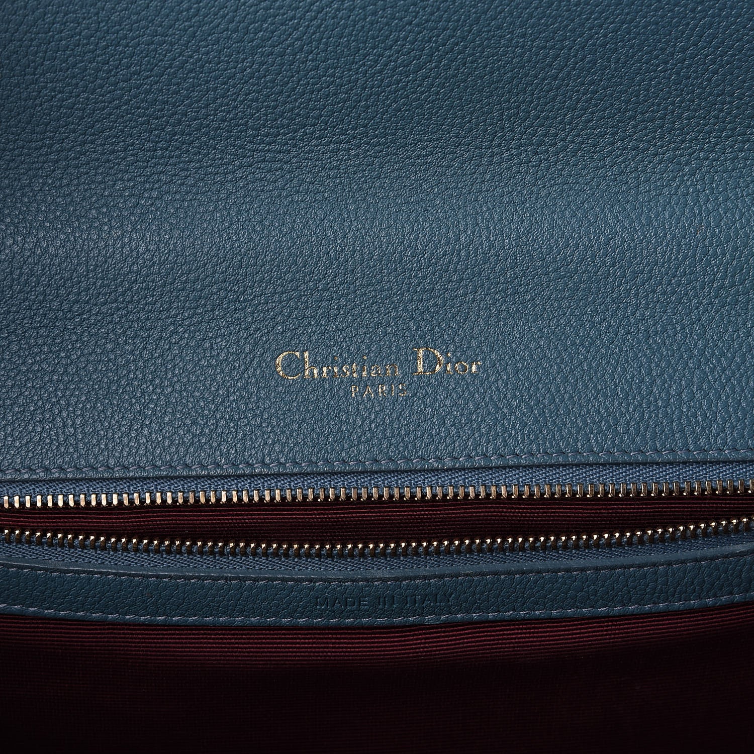 Christian Dior Grained Calfskin Medium Diorama Flap Bag Agave Green 9 of 13
