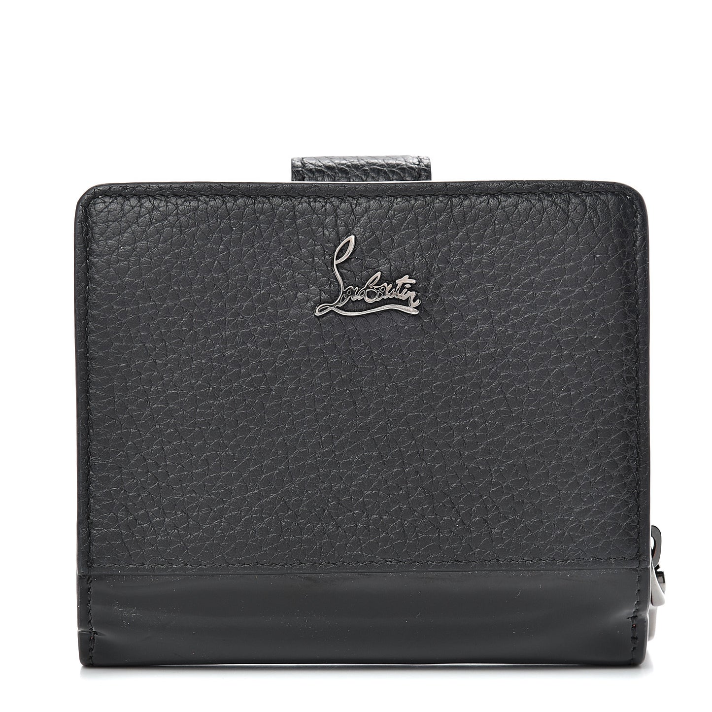 Calfskin Mini Paloma Wallet Black