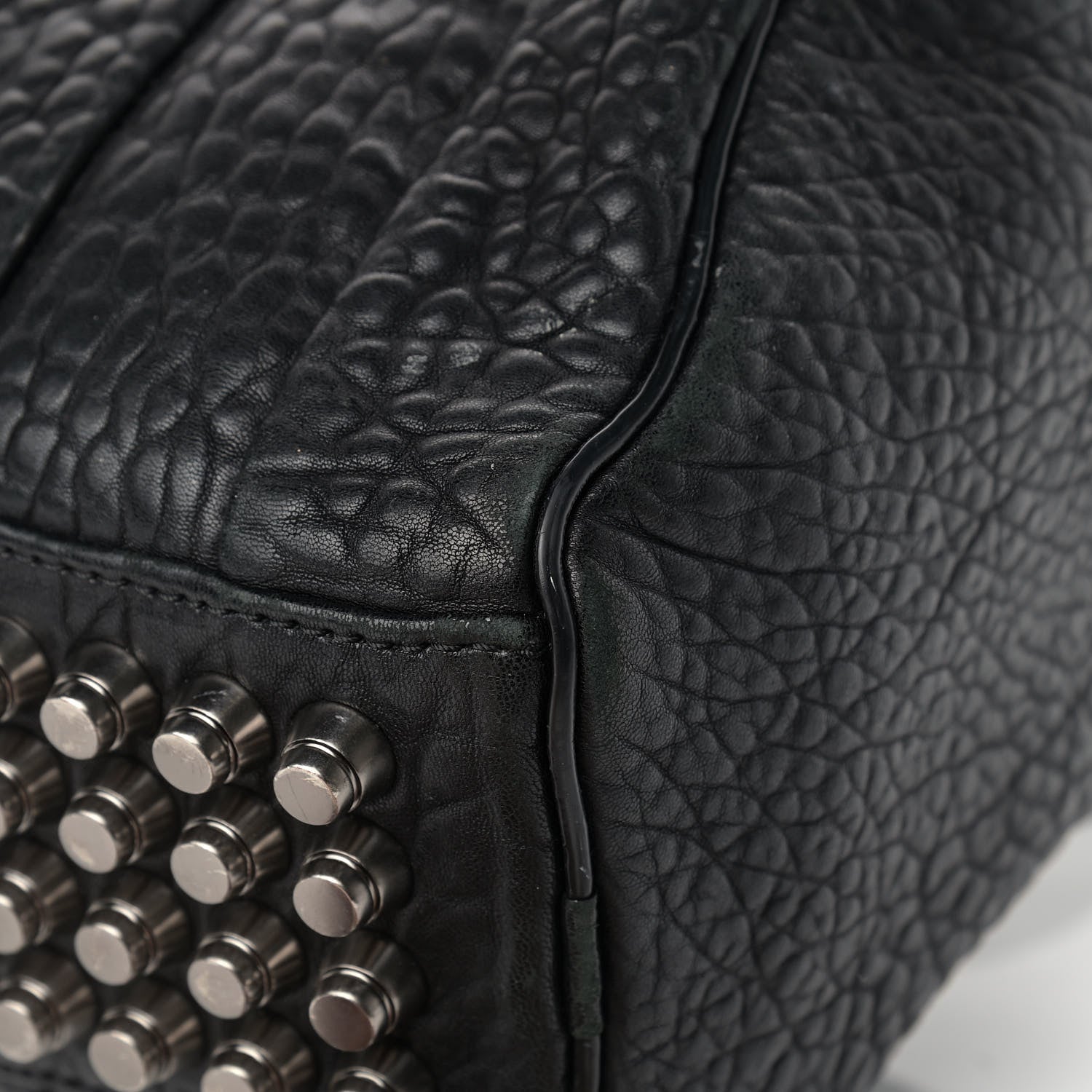 Alexander Wang Pebbled Lambskin Rockie Black Rhodium Hardware 11 of 16