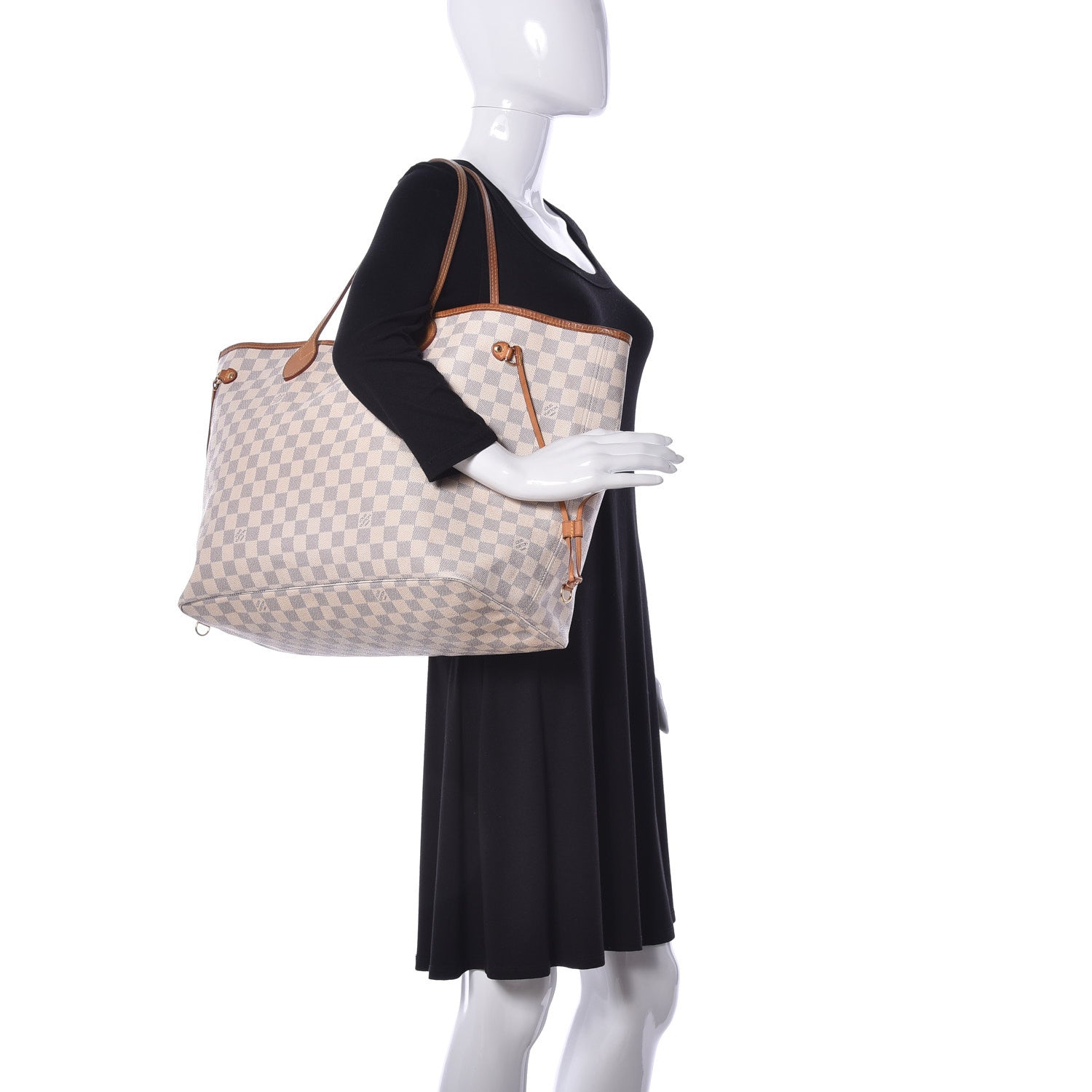 Louis Vuitton Damier Azur Neverfull GM 2 of 8