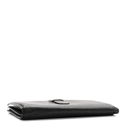 Hermes Epsom Bearn Gusset Wallet Black 4 of 17