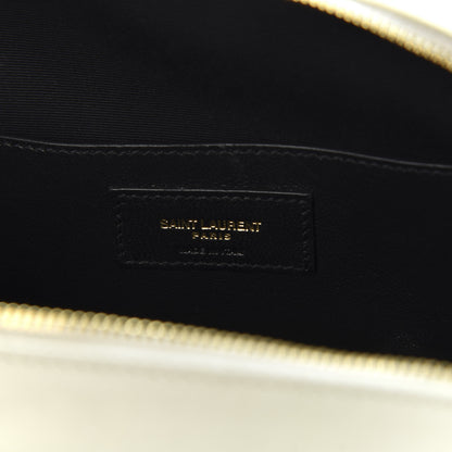 Saint Laurent Lambskin Matelasse Monogram Vicky Camera Bag Crema Soft 7 of 9