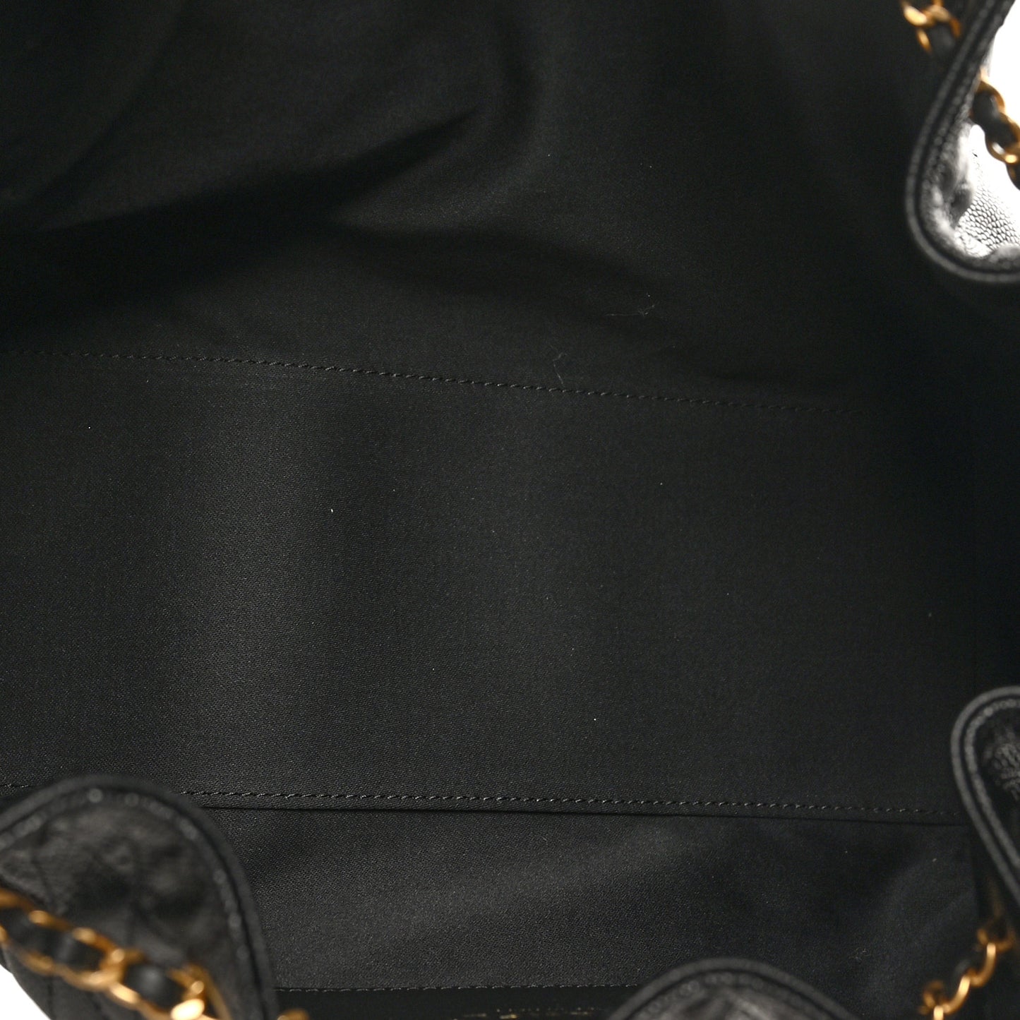 Caviar Quilted Small Chanel 25 Handbag Black