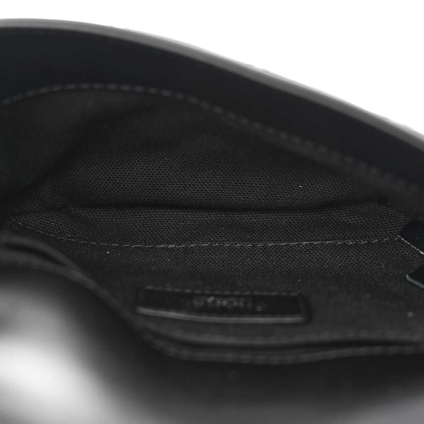 Calfskin Quilted CC Uniform Flap Belt Bag Black