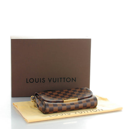 Louis Vuitton Damier Ebene Favorite PM 4 of 8