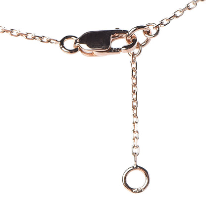 Van Cleef & Arpels 18K Rose Gold Carnelian Sweet Alhambra Pendant Necklace 5 of 8