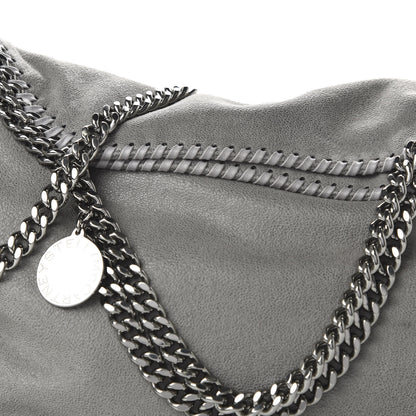 Stella McCartney Shaggy Deer Falabella Fold Over Tote Grey 10 of 10