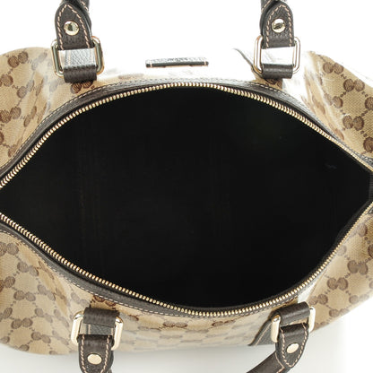 Gucci Crystal Monogram Medium Joy Boston Dark Brown 5 of 7