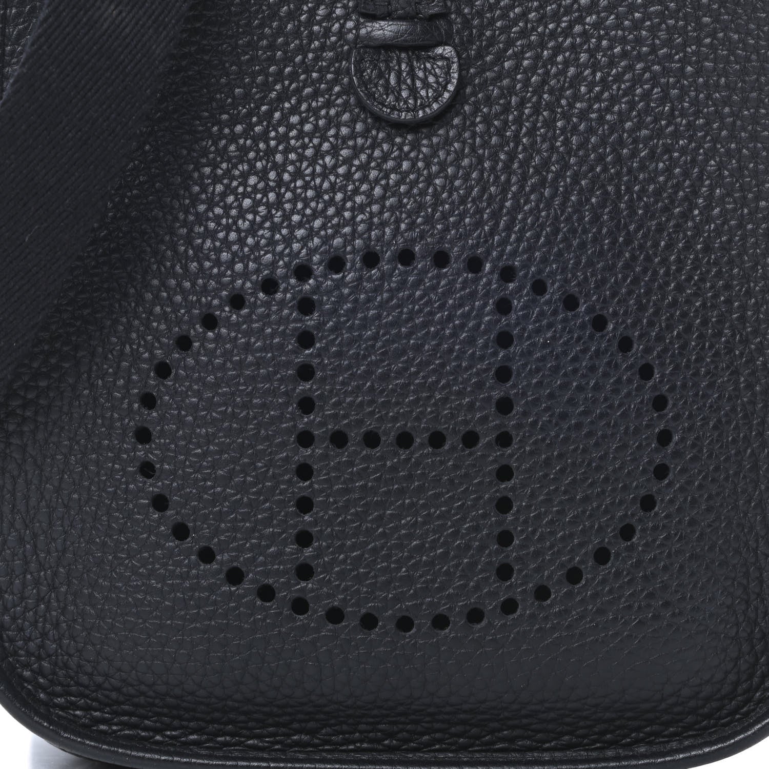 Hermes Taurillon Clemence Evelyne TPM Black 8 of 11