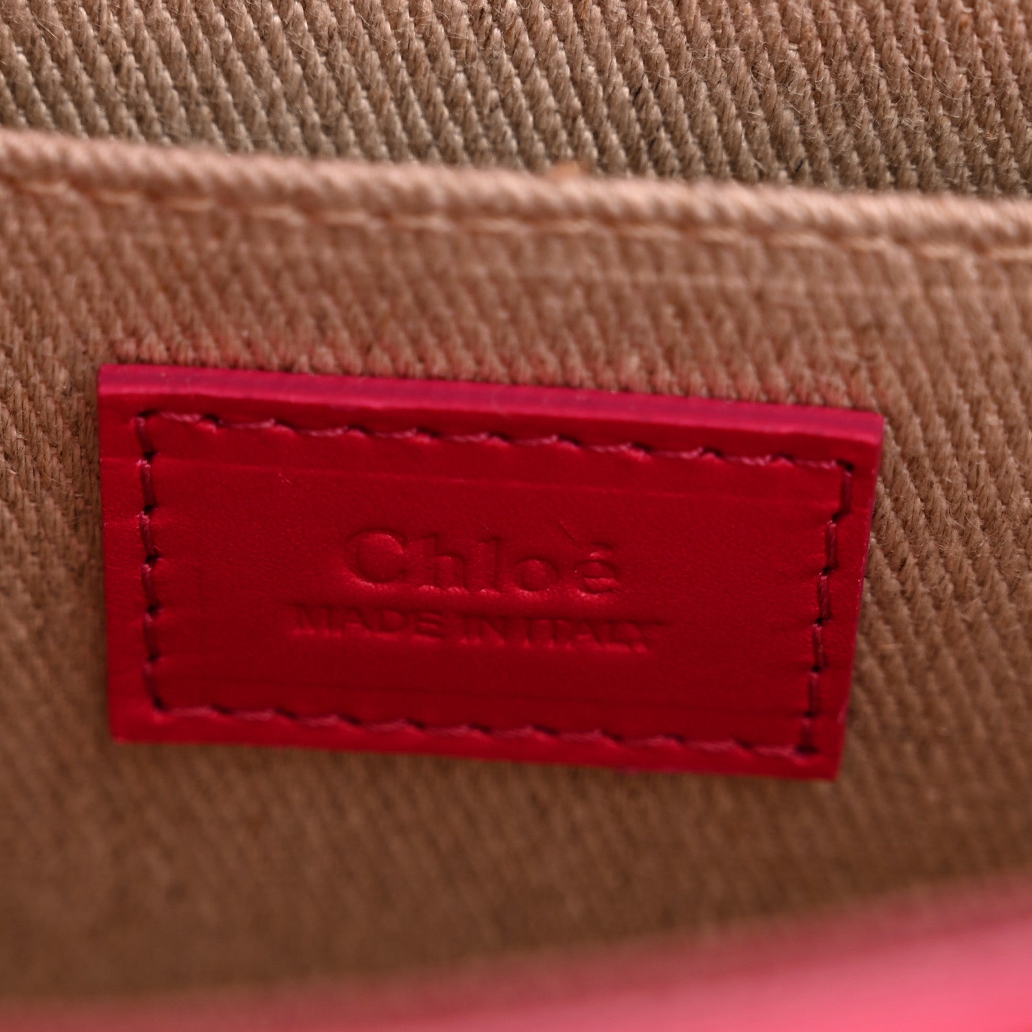 Chloe Calfskin Mini Woody Ribbon Tote Fizzy Pink 6 of 11
