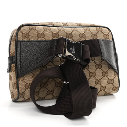 Gucci Monogram Belt Bag Dark Brown 3 of 10