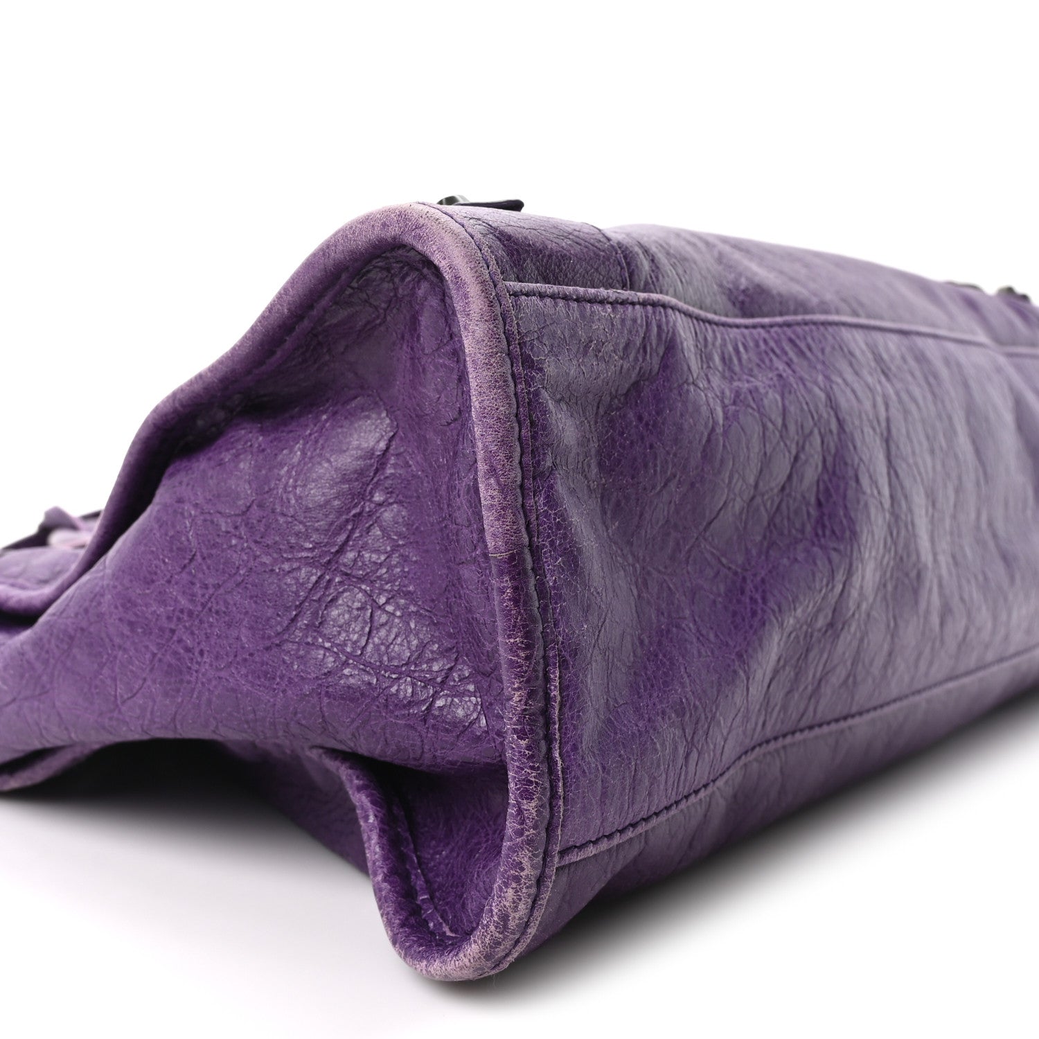 Balenciaga Agneau Classic Hardware City Dark Violet 9 of 11